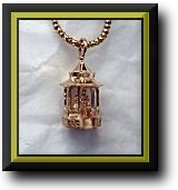 3-D Bride and Groom Gazebo Pendent Blowup